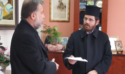 Επίσκεψη του ΓΕΛ Προαστίου στο Δημαρχείο Παλαμά για φιλανθρωπικούς λόγους